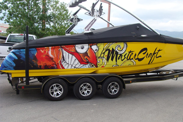 Boat Wraps Design and Installation Service