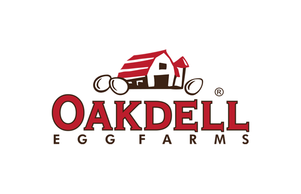 Oakdell farm logo for auto wrap and fleet graphics.