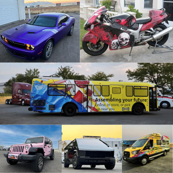 Full Range of Vehicle Wrap Services in Utah
