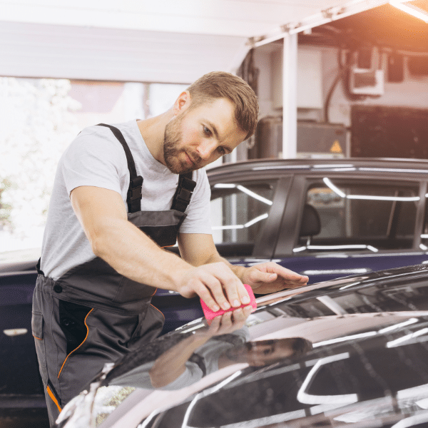 Wrapped Vehicle Showing Paint Protection Benefits